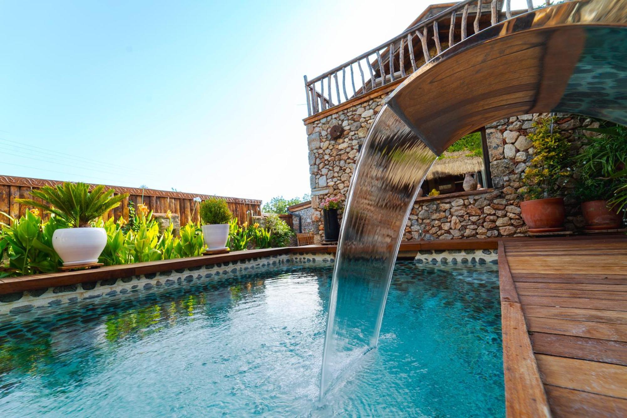Levissi Lodge Otantic Stone Villa In Kayakoy エクステリア 写真