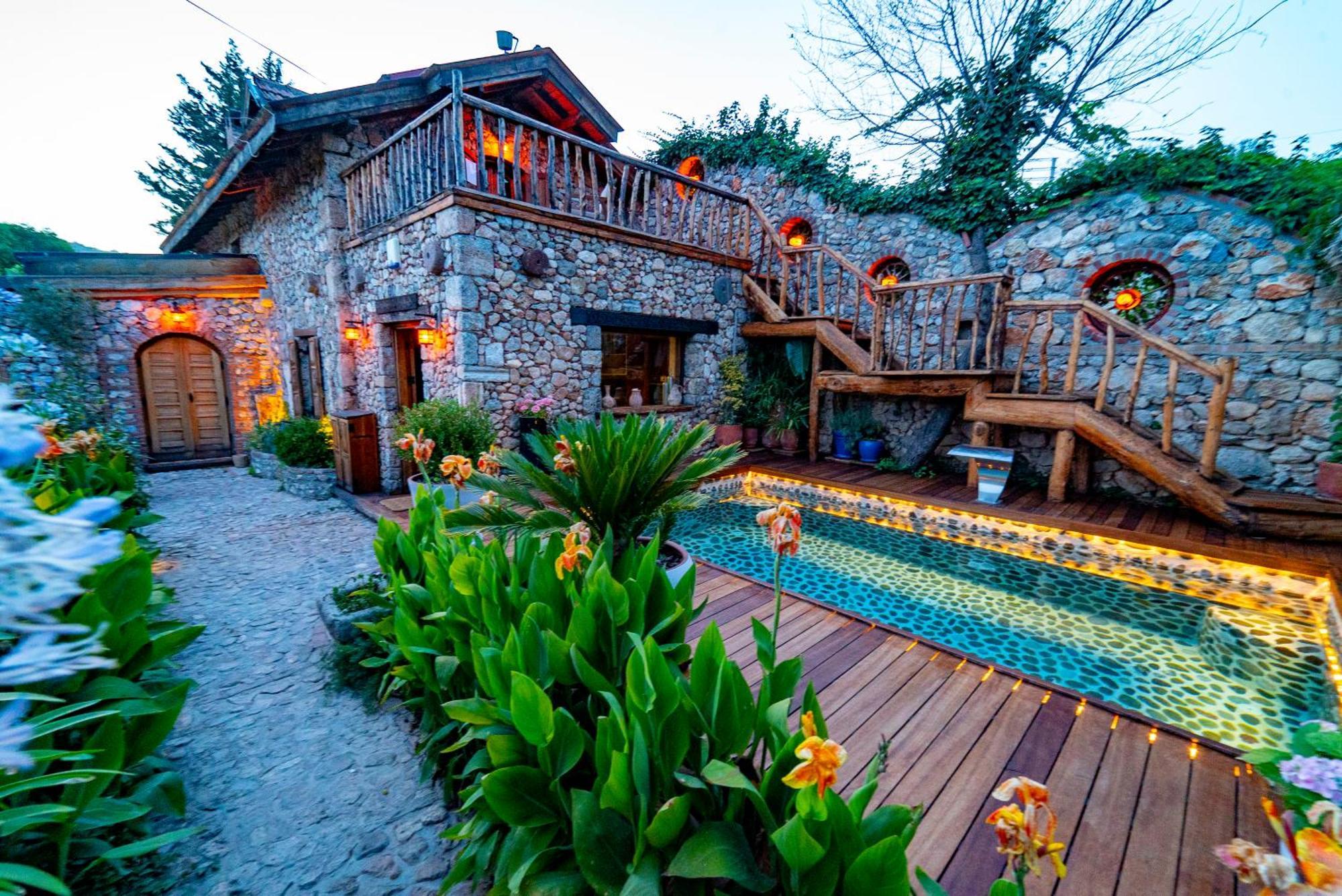 Levissi Lodge Otantic Stone Villa In Kayakoy エクステリア 写真