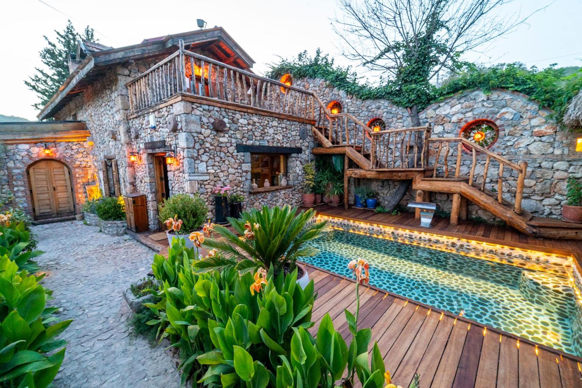 Levissi Lodge Otantic Stone Villa In Kayakoy エクステリア 写真